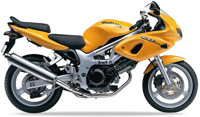 Suzuki Sv 650S 2000 Żółty Y9F bike stickers set grafiche adesivi custom juula motocolors