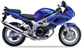 Suzuki Sv 650S 2002 Niebieski Yc2 race decals grafiche aftermarket kit juula motocolors