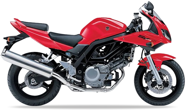 Suzuki Sv 650S 2006 Czerwony Yhh replica decals grafiche fuel tank juula motocolors