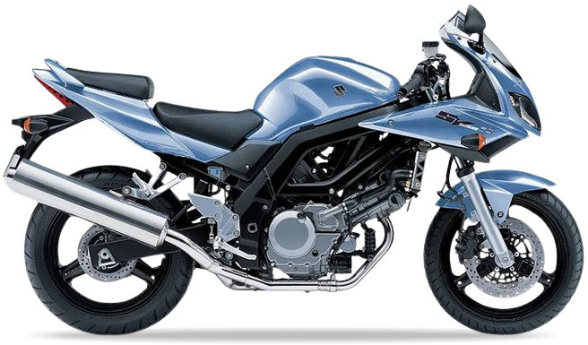 Suzuki Sv 650S 2006 Srebrno Niebieski Ydv vinyl kit aufkleber race decals juula motocolors