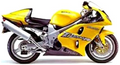 Suzuki TL 1000 R 1998 Żółty 163 motorbike stickers pegatinas cowling juula motocolors