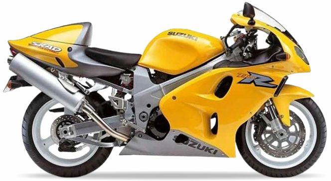 Suzuki TL 1000 R 1999 Żółty 163 vinyl decals adesivi racebike juula motocolors