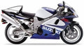 Suzuki TL 1000 R 2001 Niebieski Biały L99 bike stickers aufkleber vinyl kit juula motocolors