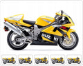 NAKLEJKI NA MOTOCYKL JUULA DO SUZUKI TL 1000 R 2002 ŻÓŁTY Y9H