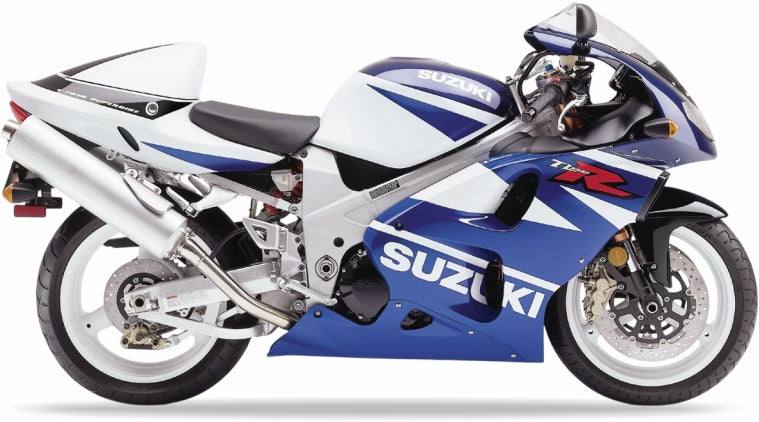Suzuki TL 1000 R 2003 Niebieski Biały L99 replica decals grafiche fuel tank juula motocolors