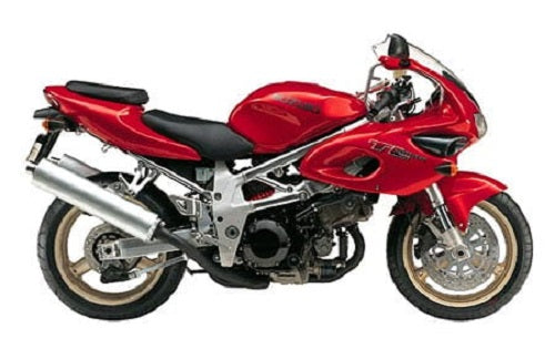 Suzuki TL 1000 S 2004 2005 Czerwony custom decals autocollants fuel tank juula motocolors