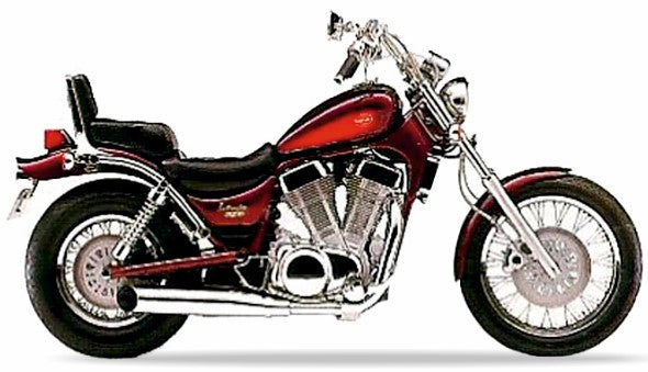 Suzuki Vs 1400 Intruder 1987 Bordowy 33D stickers decals autocollants restoration kit juula motocolors