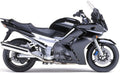 Yamaha FJR 1300 2001 2002 Czarny Juula motorcycle decals vinyl kit aftermarket juula motocolors