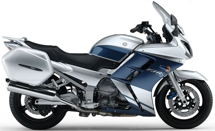Yamaha FJR 1300 2005 Srebrny Ciemny Niebieski Juula motorbike stickers pegatinas cowling juula motocolors