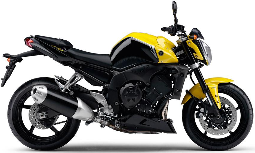 Yamaha FZ1 N 2010 Żółty LRYS1 Czarny SMX Juula stickers decals matrica restoration juula motocolors