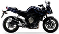 Yamaha FZ1 S Fazer 2006-2009 Ciemny Niebieski U DPBMU Transparent vinyl kit aufkleber race decals juula motocolors