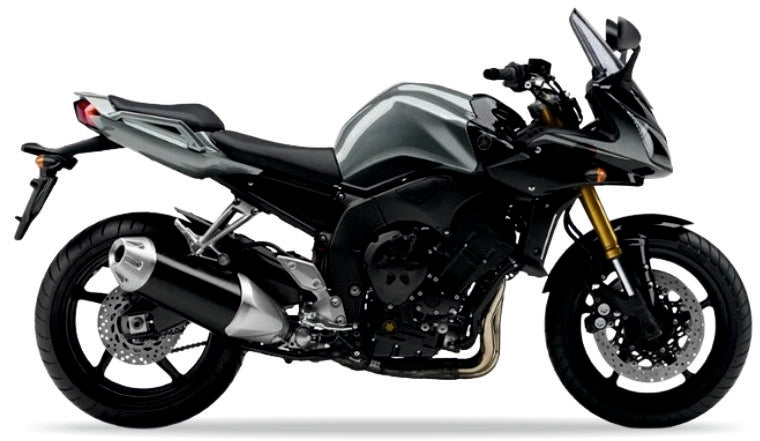 Yamaha FZ1 S Fazer 2006-2009 Niebieski Szary 5 BNM5 bike stickers set grafiche adesivi custom juula motocolors