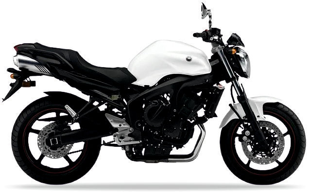 Yamaha FZ6 N 2008 Biały BWC1 Juula motorcycle graphics adesivi replicas juula motocolors