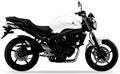 Yamaha FZ6 N 2008 Biały BWC1 Juula motorcycle graphics adesivi replicas juula motocolors