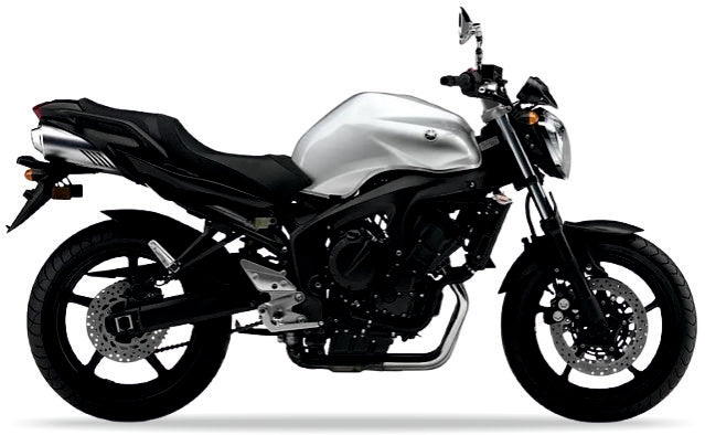 Yamaha FZ6 N 2008 Srebrny SM1 Juula custom decals autocollants fuel tank juula motocolors
