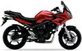 Yamaha FZ6 S Fazer 2006 Czrerwony Metaliczny DRMK bike stickers aufkleber side panels juula motocolors
