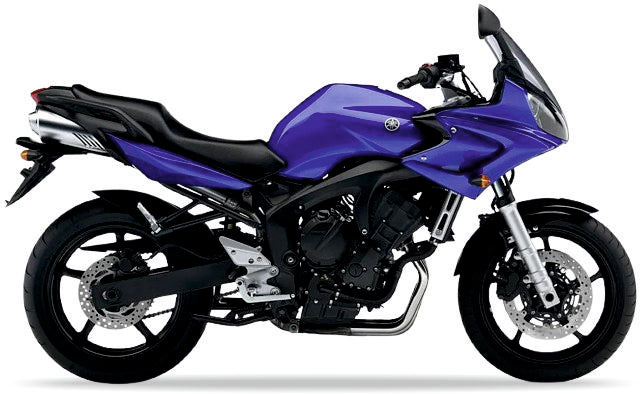Yamaha FZ6 S Fazer 2006 Purpurowo Niebieski DPBMC Juula stickers decals matrica restoration juula motocolors