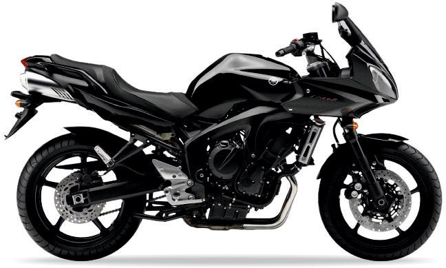 Yamaha Fz6 S Fazer 2007 Czarny Metaliczny SMX custom decals autocollants fuel tank juula motocolors