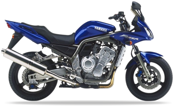 Yamaha FZS 1000 Fazer 2001 2002 Niebieski C replica aufkleber fuel tank juula motocolors