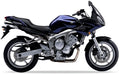 Yamaha Fz6 S Fazer 2004 2005 Niebieski Metaliczny DPBML stickers decals matrica restoration juula motocolors