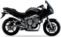 Yamaha Fz6 S Fazer 2005 Ciemny Szary DNMB graphics kit autocollants fairings juula motocolors