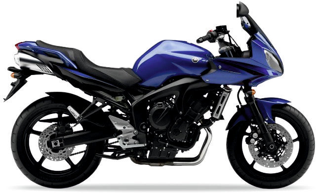 Yamaha Fz6 S Fazer 2007 Purpurowo Niebieski DPBMC motorcycle graphics adesivi replicas juula motocolors