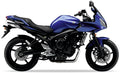 Yamaha Fz6 S Fazer 2007 Purpurowo Niebieski DPBMC motorcycle graphics adesivi replicas juula motocolors