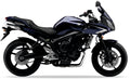 Yamaha Fz6 S Fazer 2008 2009 Niebieski graphics kit aufkleber aftermarket juula motocolors