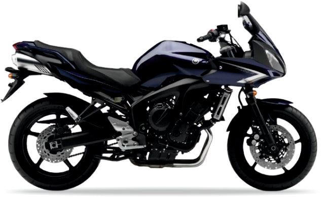 Yamaha Fz6 S Fazer 2008 2009 Niebieski graphics kit aufkleber aftermarket juula motocolors