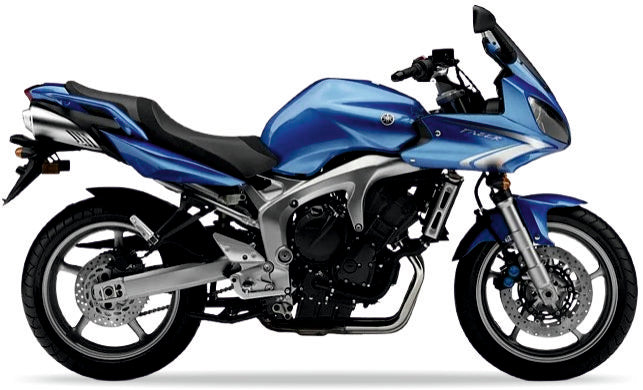 Yamaha Fz6 S Fazer 2009 Niebieski Metaliczny BMC vinyl decals adesivi race bike juula motocolors