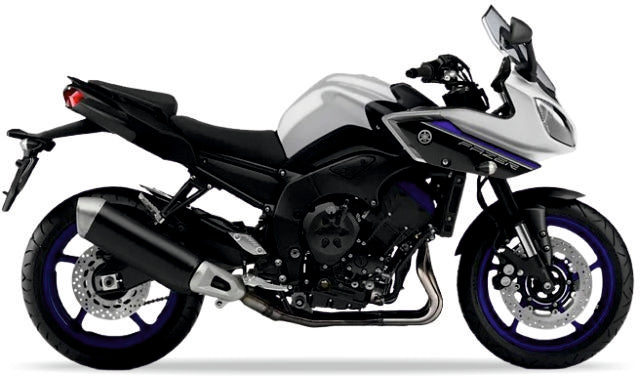 Yamaha Fz8 S Fazer 2014 2015 Matowy Srebrny 1 MS1 stickers autocollants kit juula motocolors