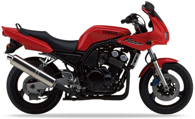 Yamaha Fzs 600 Fazer 1998 1999 Czerwony motorcycle stickers adesivi fairings juula motocolors