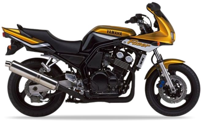 Naklejki na motocykl Yamaha Fzs 600 Fazer 2000 Żółty - Juula