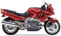Yamaha GTS 1000 1993 1994 Ciemny Czerwony 2 stickers decals autocollants restoration kit juula motocolors