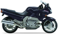 Yamaha GTS 1000 1993 1994 Ciemny Niebieski 3 stickers decals aufkleber oem replica juula motocolors