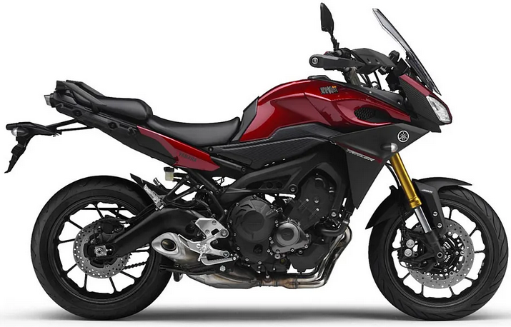 Yamaha MT 09 Tracer 2015 2016 Czerwony K DRMK naklejki stickers decals pegatinas fairings racebike juula motocolors