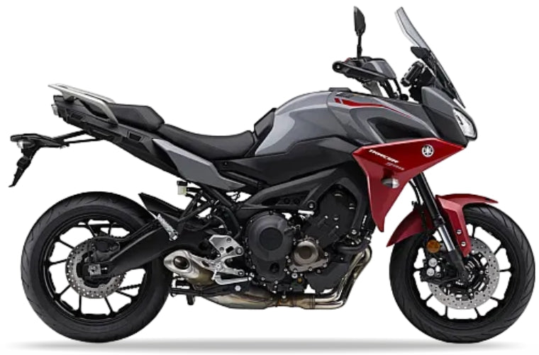 Yamaha MT 09 Tracer 2019 Czerwony DRMK bike stickers aufkleber side panels juula motocolors