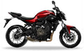 Yamaha Mt 07 2014 Czerwony custom decals autocollants fuel tank juula motocolors