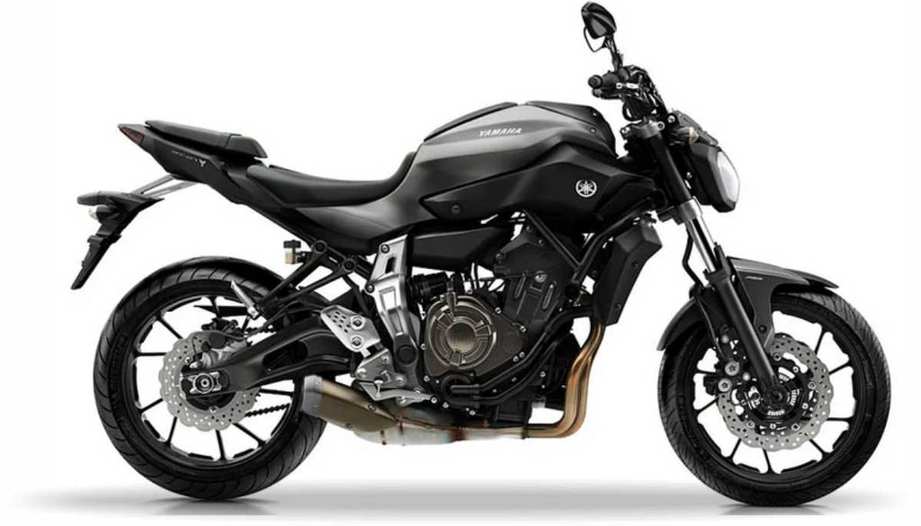 Yamaha Mt 07 2014 Szary Matowy bike stickers aufkleber side panels juula motocolors