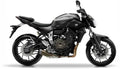 Yamaha Mt 07 2014 Szary Matowy bike stickers aufkleber side panels juula motocolors