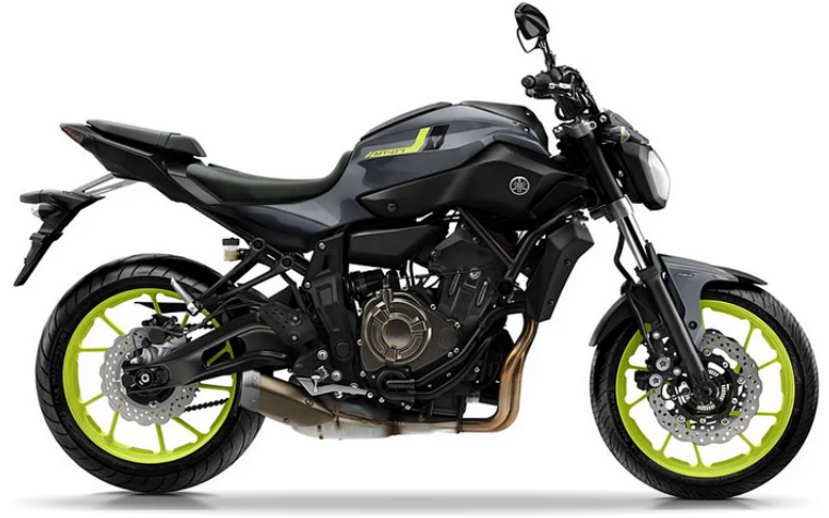 Yamaha Mt 07 2016 2017 Szary vinyl decals adesivi racebike juula motocolors