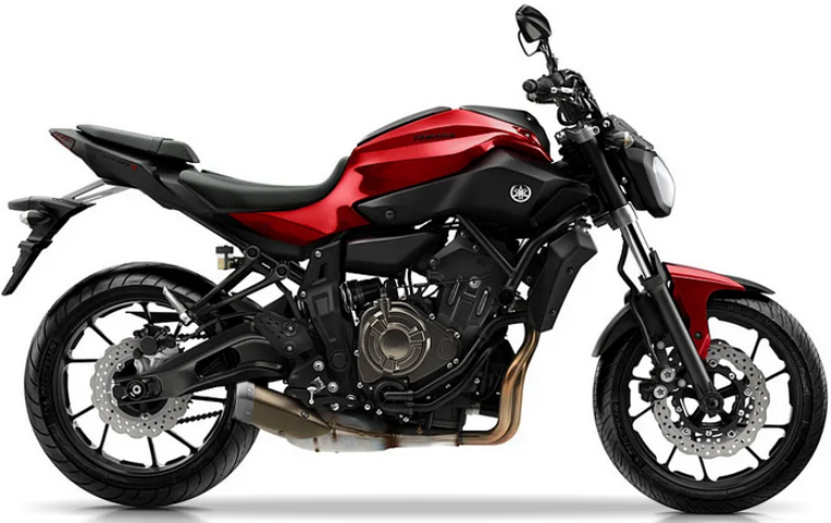 Yamaha Mt 07 2016 Czerwony graphics kit aufkleber aftermarket juula motocolors