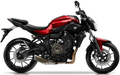 Yamaha Mt 07 2016 Czerwony graphics kit aufkleber aftermarket juula motocolors