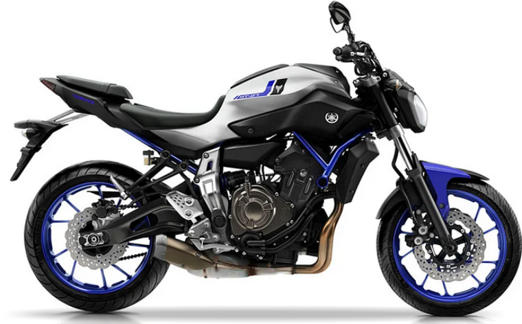 Yamaha Mt 07 2016 Srebrny replica decals autocollants bodywork juula motocolors