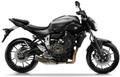 Yamaha Mt 07 2016 Szary Matowy motorbike stickers pegatinas cowling juula motocolors