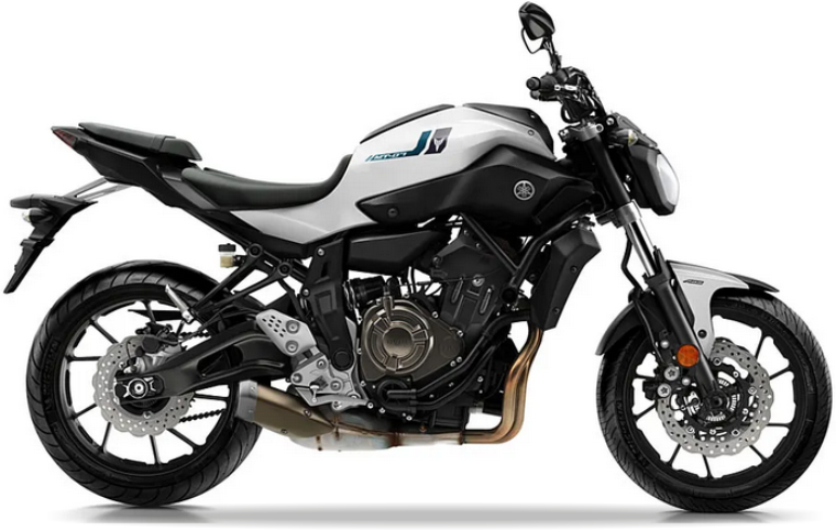 Yamaha Mt 07 2017 Bialy motorbike decals kit graficas replicas juula motocolors