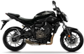 Yamaha Mt 07 2017 Ciemny Szary Matowy stickers decals matrica restoration juula motocolors