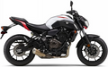 Yamaha Mt 07 2018 Bialy graphics kit autocollants fairings juula motocolors