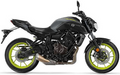 Yamaha Mt 07 2018 Szary Matowy bike stickers aufkleber vinyl kit juula motocolors