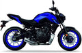 Yamaha Mt 07 2023 2024 Niebieski C stickers decals aufkleber oem replica juula motocolors